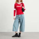 Футболка с воротником-стойкой Adidas, Better Scarlet - фото 4