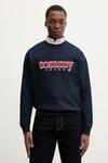 Толстовка Tommy Jeans, темно-синий - фото