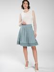 Юбка SPIETH & WENSKY Flora, бирюзовый - фото 4