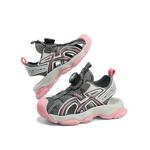 Детские сандалии Jeep, серый/розовый - фото 4