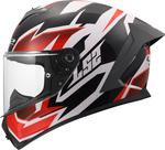 Шлем LS2 ff820 rapid iii xtrem, White/Black/Red - фото 2