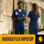 Carhartt Rugged Flex Ripstop мужские прямые штаны-карго, Ceil Blue - фото 5