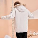 Doraemon Пуховик зимний унисекс, Ivory White - фото 12