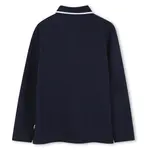 Поло с длинным рукавом BOSS J52330, синий - фото 2