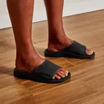 Nalu Slides - Мужские OluKai, Black - фото 4