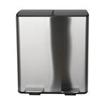 Бак с педалью Spirella, серебряный - фото