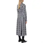 Платье с принтом Esploso MaxMara, белый синий - фото 4