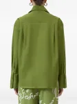 Рубашка с шарфом Closed, зеленый - фото 4