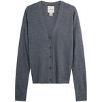 Мелированный кардиган Calvin Klein, серый - фото 3