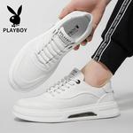 Кеды мужские, обувь для скейтбординга низкая Playboy, черный - фото 3