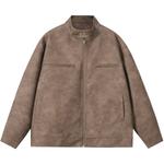 NANDCHN Кожаная куртка унисекс, Blue - фото 2