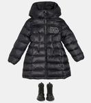 Кожаные армейские ботинки с логотипом Dolce&Gabbana Kids, черный - фото 2