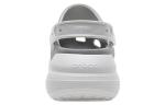 Кроссовки crush reflective clogs 'grey white' Crocs, серый - фото 4