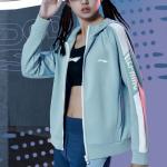 Свитшот женский синий Lining - фото 5