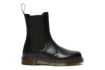 Ботильоны на плоской подошве 2976 hi челси Dr. Martens, черный - фото
