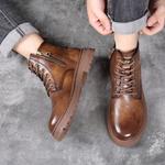 Мужские ботинки Cahhrrn X Martin Boot Men Beige Weishibangwei - фото 8