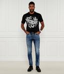 Футболка дракон шестиугольник Regular fit Philipp Plein, черный - фото 2