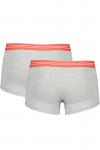 Боксеры мужские North Sails с контрастной резинкой 2 шт, серый - фото 2