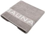 Полотенце для сауны  Zollner, серый - фото
