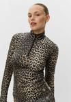 Топ Sofie Schnoor MALLORYSW, Leopard/Brown - фото 4