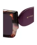 Солнцезащитные очки Etro 0056s 086ur Etro, коричневый - фото 3
