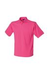 Рубашка поло из плотного поликоттона Henbury, розовый - фото