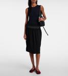 Бархатные балетки Tabi Maison Margiela, Cordovan Red - фото 3