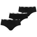 Трусы Puma Hipster 3 шт, черный - фото