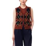 LACOSTE Женский красный свитер - фото 3