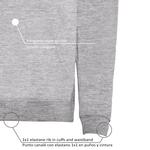 Худи Kruskis Problem Solution Sail Two-Colour, серый - фото 4