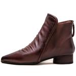 Jay Ботильоны женские кофейно-черные - фото