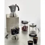 Кофеварка Brikka на 4 чашки Bialetti, серый - фото 6