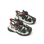 Детские сандалии детские белые Jeep, черный/белый - фото 3