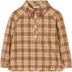 Детская футболка Burberry, хаки - фото 3