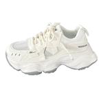 Кроссовки женские толстые низкие Warrior, бежевый - фото