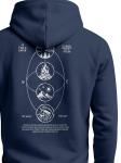 Neverless Толстовка 'Elemental Awareness' в цвете Navy - фото 4