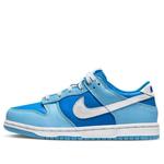 Кроссовки dunk low retro qs Nike, синий - фото