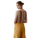 Топ без рукавов с принтом Nurode - фото 3