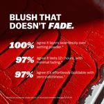 Кремовые румяна BASMA, 0.15 oz /4.3 mL, Cherry Red - фото 8