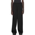 Брюки elastic waist straight leg pants 'black' Balenciaga, черный - фото 3