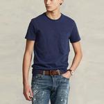 Футболка SS22 мужская Polo Ralph Lauren, синий - фото 4