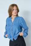 Блуза Co'couture Button-down blouse, Denim Blue/Blue Denim - фото 4