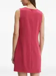 Мини-платье с круглым вырезом Theory, розовый - фото 3