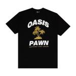 Футболка Stussy Oasis Pawn 'Black', черный - фото