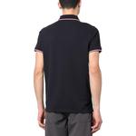 Moncler Поло SS21 мужская темно-синяя - фото 7