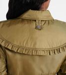 Короткая куртка-бомбер с защипами Ganni, Boa - фото 5