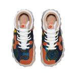 U.IN Кроссовки Casual Women's Mid top Blue/Gray/Black/Red - фото 12