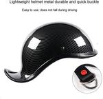 Полушлем мотоциклетный SDFGDFD с принтом, черный - фото 3