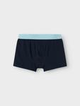 Трусы NAME IT, цвет Night blue/Light blue/mottled grey - фото 4