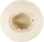 Легкая мужская соломенная шляпа-федора Levi's, Black - фото 5